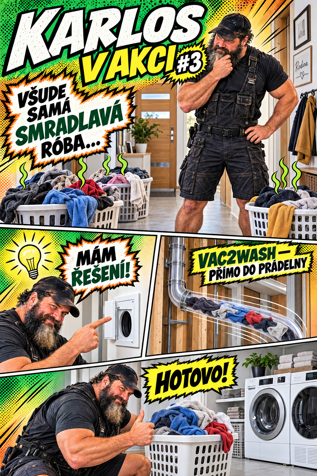 Karlos v akci, díl 3: Vac2Wash