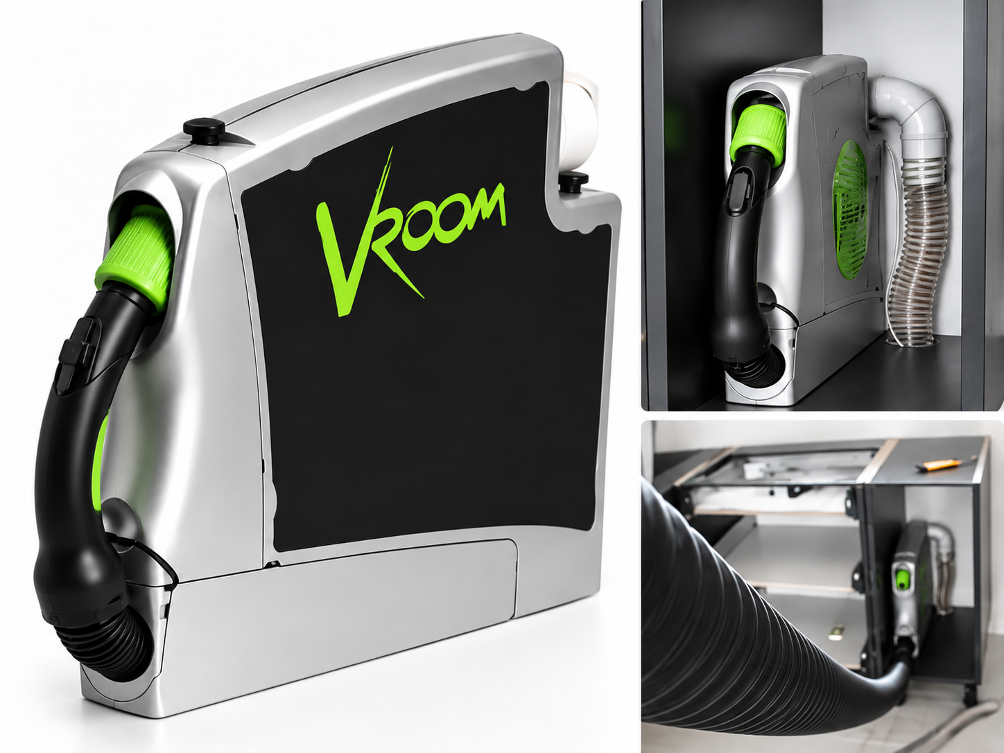 Vroom Central a ukázky instalace ve skříňce