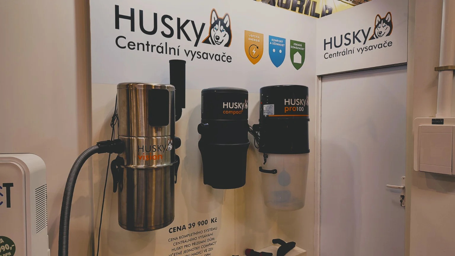 Sací jednotky HUSKY na výstavě